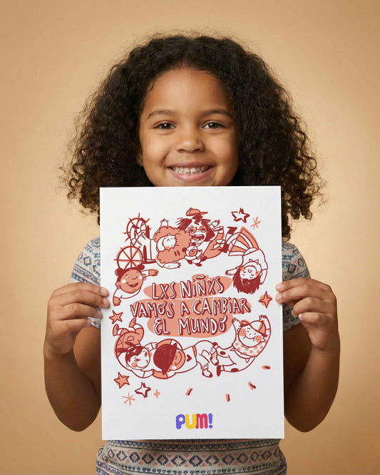 Lxs niñxs vamos a cambiar el mundo